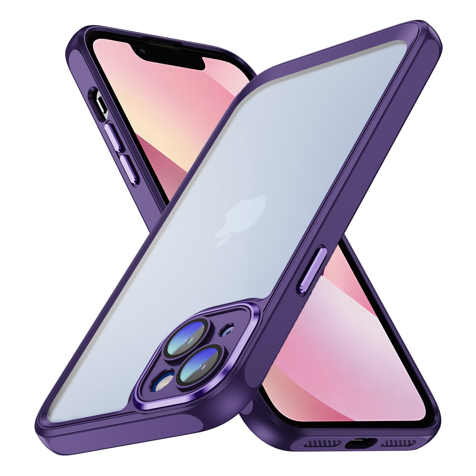 For iPhone 13 mini Acrylic+TPU Clear Case Scratch Resistant Shockproof Phone Cover For iPhone 13 mini Acrylic+TPU Clear Case Scratch Resistant Shockproof Phone Cover